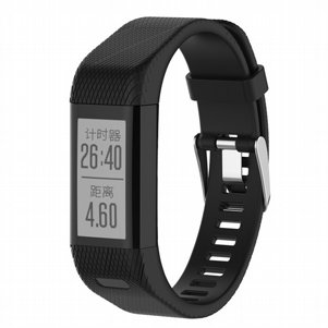 רצועת סיליקון מדגם Silicone Band מבית LaTera לשעון חכם מדגם: Garmin VivoSmart HR Plus (צבע Black) רצועת סיליקון מדגם Silicone Band מבית LaTera לשעון חכם מדגם: Garmin VivoSmart HR Plus (צבע Black)