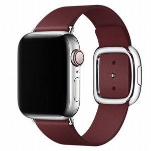 ����� ��� ���� Modern Style Leather Band ���� LaTera ����� ��� ����: Apple Watch 38mm/40mm/41mm (��� Coffee)