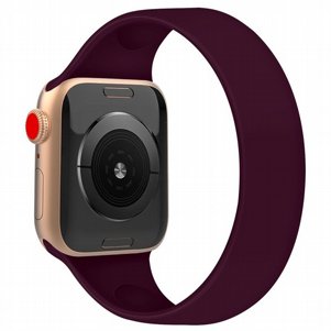 רצועת סיליקון מדגם Solid Color Elastic Silicone Band מבית LaTera לשעון חכם מדגם: Apple Watch 38mm/40mm/41mm (צבע Purple) רצועת סיליקון מדגם Solid Color Elastic Silicone Band מבית LaTera לשעון חכם מדגם: Apple Watch 38mm/40mm/41mm (צבע Purple)