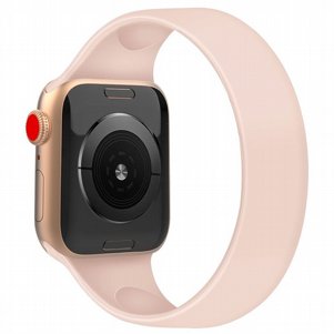 רצועת סיליקון מדגם Solid Color Elastic Silicone Band מבית LaTera לשעון חכם מדגם: Apple Watch 42mm/44mm/45mm (צבע Pink) רצועת סיליקון מדגם Solid Color Elastic Silicone Band מבית LaTera לשעון חכם מדגם: Apple Watch 42mm/44mm/45mm (צבע Pink)