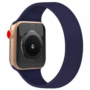 רצועת סיליקון מדגם Solid Color Elastic Silicone Band מבית LaTera לשעון חכם מדגם: Apple Watch 38mm/40mm/41mm (צבע Blue) רצועת סיליקון מדגם Solid Color Elastic Silicone Band מבית LaTera לשעון חכם מדגם: Apple Watch 38mm/40mm/41mm (צבע Blue)