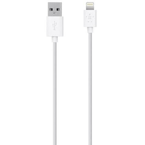 ��� ����� ������ + ����� ���� Belkin �� ����� Lightning - ���� ���� 1.2 ��� (����� �"� Apple)