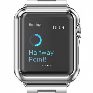 נרתיק קשיח מבית HOCO לשעון יד חכם מדגם: Apple Watch 38mm (צבע כסף) נרתיק קשיח מבית HOCO לשעון יד חכם מדגם: Apple Watch 38mm (צבע כסף)