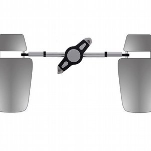 תושבת למושב האחורי בין המושבים מדגם Headrest Mount מבית LaTera למחשב לוח תושבת למושב האחורי בין המושבים מדגם Headrest Mount מבית LaTera למחשב לוח