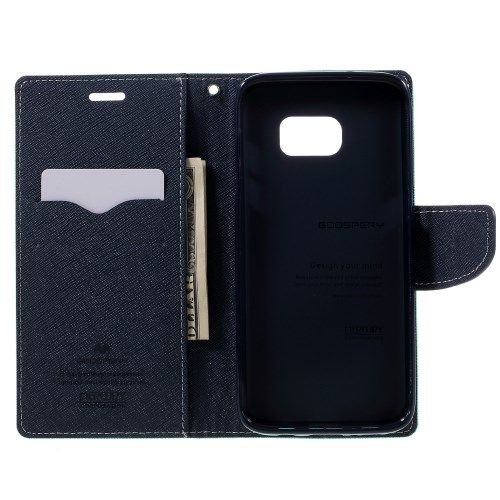 ����� ���� Fancy Diary ���� Mercury ������ ������� ����: Samsung Galaxy S7 (��� Dark Blue/Mint)