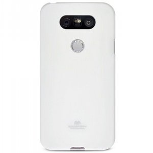 נרתיק סיליקון מדגם Pearl Jelly מבית Mercury לטלפון סלולארי מדגם: LG G5 / G5 SE (צבע לבן) נרתיק סיליקון מדגם Pearl Jelly מבית Mercury לטלפון סלולארי מדגם: LG G5 / G5 SE (צבע לבן)