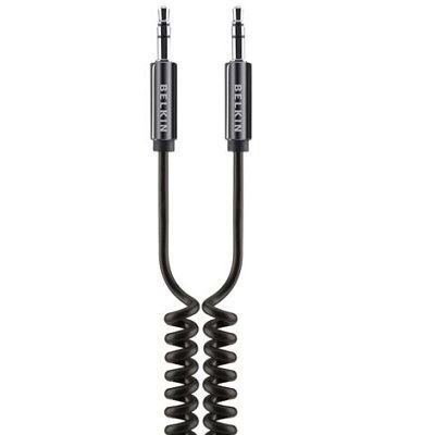 ��� AUX ������ ���� Coiled AUX Cable ���� Belkin (���� ���� 180 �"�)