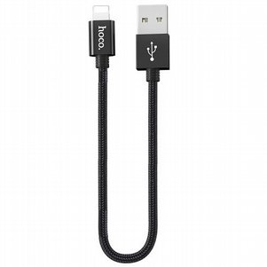 כבל העברת נתונים + טעינה מבית HOCO עם חיבור Lightning (אורך הכבל 25 ס"מ) כבל העברת נתונים + טעינה מבית HOCO עם חיבור Lightning (אורך הכבל 25 ס"מ)