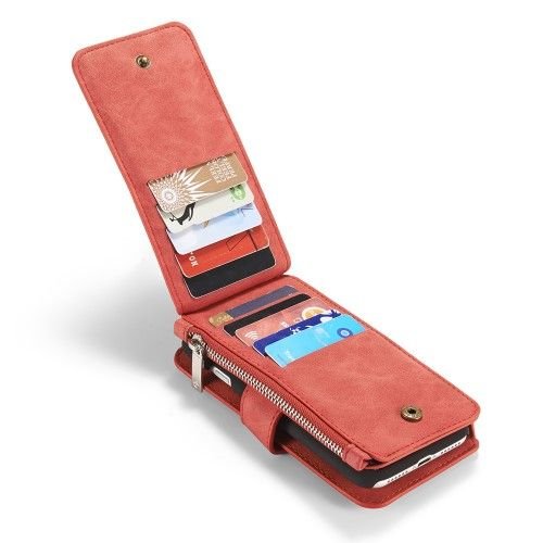 ����� ��� ���� Wallet Case Cover ���� CASEME ������ ������� ����: iPhone 7 / 8 / SE 2020 (���� 14 ���� ������� �����) - ��� ����
