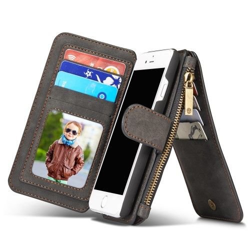 ����� ��� ���� Wallet Case Cover ���� CASEME ������ ������� ����: iPhone 7 Plus / 8 Plus (���� 14 ���� ������� �����) - ��� ����
