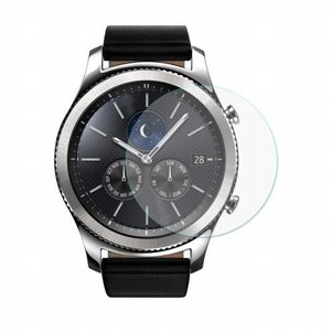 מגן מסך "זכוכית" מבית VMax לשעון יד חכם מדגם: Samsung Gear S3 Frontier מגן מסך "זכוכית" מבית VMax לשעון יד חכם מדגם: Samsung Gear S3 Frontier