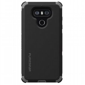 נרתיק קשיח מדגם DualTek מבית Pure Gear לטלפון סלולארי מדגם: LG G6 (צבע שחור) נרתיק קשיח מדגם DualTek מבית Pure Gear לטלפון סלולארי מדגם: LG G6 (צבע שחור)
