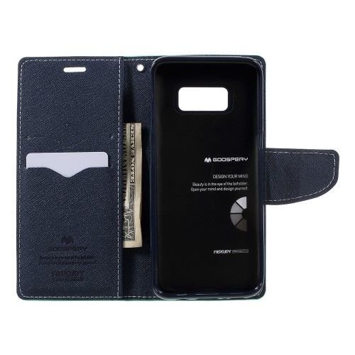 ����� ���� Fancy Diary ���� Mercury ������ ������� ����: Samsung Galaxy S8 Plus (��� Dark Blue/Cyan)
