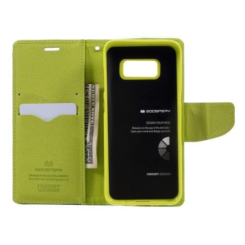 ����� ���� Fancy Diary ���� Mercury ������ ������� ����: Samsung Galaxy S8 Plus (��� Green/Dark Blue)