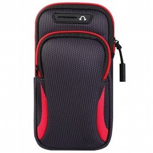 רצועת יד מדגם Sports Pouch Bag מבית LaTera לטלפון סלולרי (מתאים לטלפון סלולרי עד גודל 6.5'') - צבע אדום רצועת יד מדגם Sports Pouch Bag מבית LaTera לטלפון סלולרי (מתאים לטלפון סלולרי עד גודל 6.5'') - צבע אדום