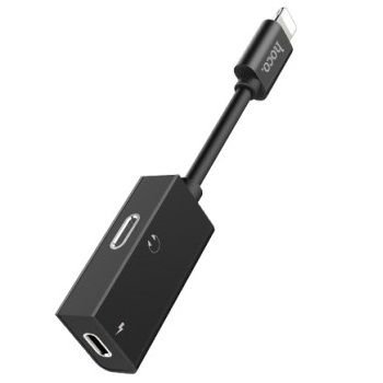 ���� ������� ������ Lightning ������ 3.5mm + ����� ���� LS15 ���� HOCO �� ����� Lightning