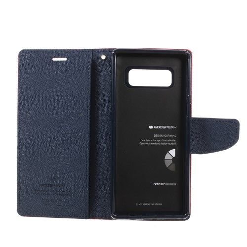 ����� ���� Fancy Diary ���� Mercury ������ ������� ����: Samsung Galaxy Note 8 (��� Dark Blue/Red)
