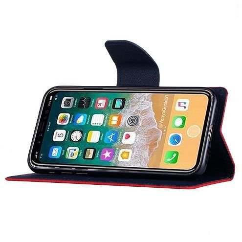 ����� ���� Fancy Diary ���� Mercury ������ ������� ����: iPhone X / XS (��� Dark Blue/Red)