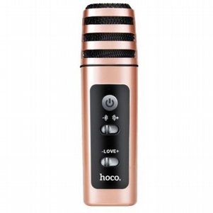 מיקרופון מקצועי מדגם KTV Microphone Record מבית HOCO לטלפון סלולארי (מתאים לכל הדגמים) מיקרופון מקצועי מדגם KTV Microphone Record מבית HOCO לטלפון סלולארי (מתאים לכל הדגמים)