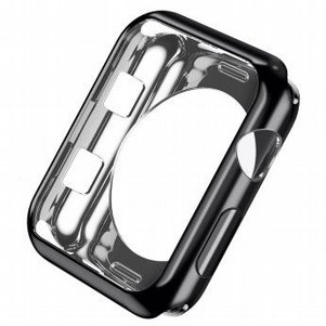 נרתיק סיליקון מבית ROCK לשעון יד חכם מדגם: Apple Watch 38mm (צבע שחור) נרתיק סיליקון מבית ROCK לשעון יד חכם מדגם: Apple Watch 38mm (צבע שחור)