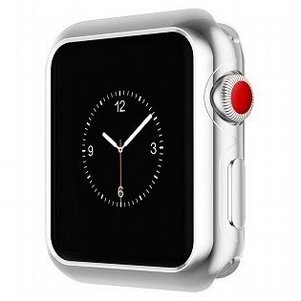 נרתיק סיליקון מבית LaTera לשעון יד חכם מדגם: Apple Watch 38mm (צבע כסף) נרתיק סיליקון מבית LaTera לשעון יד חכם מדגם: Apple Watch 38mm (צבע כסף)