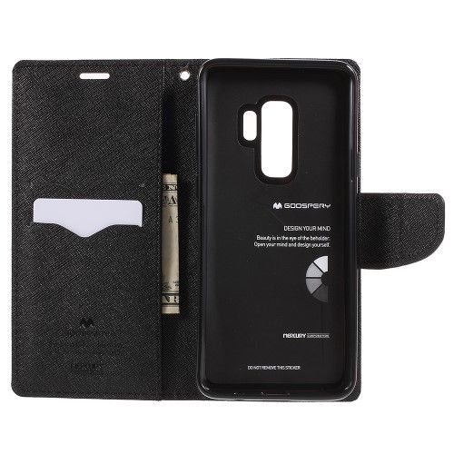 ����� ���� Fancy Diary ���� Mercury ������ ������� ����: Samsung Galaxy S9 Plus (��� Black)