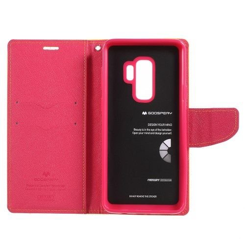 ����� ���� Fancy Diary ���� Mercury ������ ������� ����: Samsung Galaxy S9 Plus (��� Rose/Yellow)