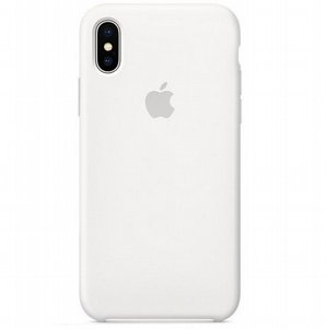 נרתיק סיליקון מקורי מבית Apple לטלפון סלולארי מדגם: iPhone X / XS (צבע לבן) נרתיק סיליקון מקורי מבית Apple לטלפון סלולארי מדגם: iPhone X / XS (צבע לבן)