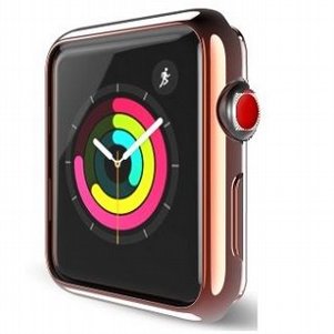 נרתיק סיליקון מבית LaTera לשעון יד חכם מדגם: Apple Watch 42mm (צבע זהב) נרתיק סיליקון מבית LaTera לשעון יד חכם מדגם: Apple Watch 42mm (צבע זהב)