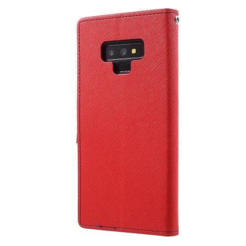 ����� ���� Fancy Diary ���� Mercury ������ ������� ����: Samsung Galaxy Note 9 (��� Dark Blue/Red)