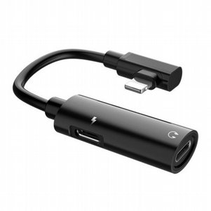 מתאם אוזניות מחיבור Lightning לחיבור 3.5mm + טעינה מדגם LS18 מבית HOCO עם חיבור Lightning מתאם אוזניות מחיבור Lightning לחיבור 3.5mm + טעינה מדגם LS18 מבית HOCO עם חיבור Lightning