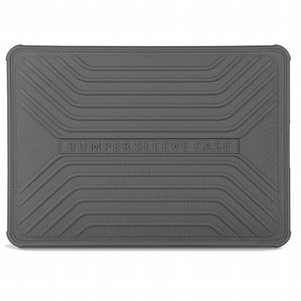 תיק מעטפה קשיח מדגם BUMPER SLEEVE למחשב נייד 13.9/14/14.1" מבית WIWU (צבע אפור) תיק מעטפה קשיח מדגם BUMPER SLEEVE למחשב נייד 13.9/14/14.1" מבית WIWU (צבע אפור)