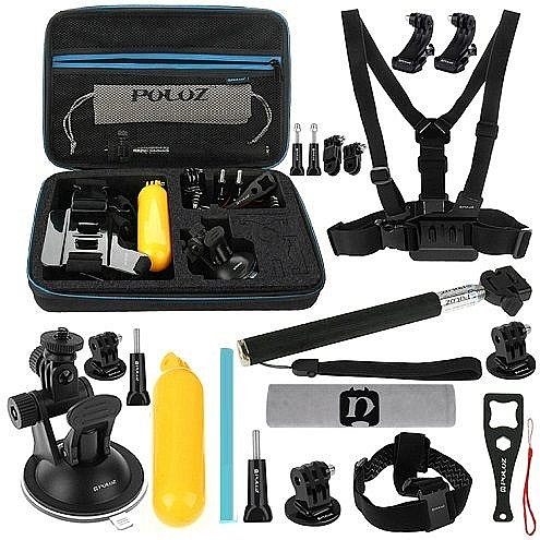 ���� ������� 20 � 1 ���� Combo Kits PKT11 ���� PULUZ ������ ������� GoPro