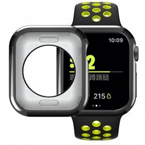 נרתיק סיליקון מבית Dux Ducis לשעון יד חכם מדגם: Apple Watch 44mm (צבע שחור) נרתיק סיליקון מבית Dux Ducis לשעון יד חכם מדגם: Apple Watch 44mm (צבע שחור)