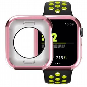 נרתיק סיליקון מבית Dux Ducis לשעון יד חכם מדגם: Apple Watch 40mm (צבע ורוד) נרתיק סיליקון מבית Dux Ducis לשעון יד חכם מדגם: Apple Watch 40mm (צבע ורוד)