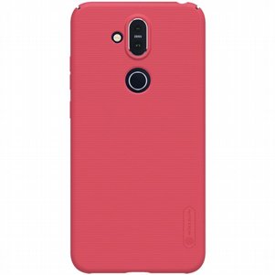 נרתיק קשיח מבית Nillkin לטלפון סלולארי מדגם: Nokia 8.1 (צבע אדום) נרתיק קשיח מבית Nillkin לטלפון סלולארי מדגם: Nokia 8.1 (צבע אדום)