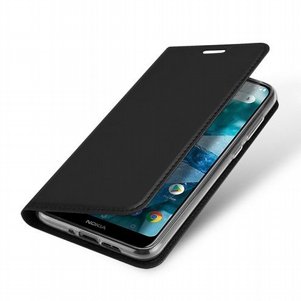 נרתיק עור מדגם Skin Pro מבית DUX DUCIS לטלפון סלולארי מדגם: Nokia 7.1 נרתיק עור מדגם Skin Pro מבית DUX DUCIS לטלפון סלולארי מדגם: Nokia 7.1