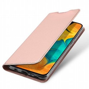 נרתיק עור מדגם Skin Pro מבית DUX DUCIS לטלפון סלולארי מדגם: Samsung Galaxy A20 (צבע ורוד) נרתיק עור מדגם Skin Pro מבית DUX DUCIS לטלפון סלולארי מדגם: Samsung Galaxy A20 (צבע ורוד)