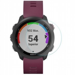 מגן מסך "זכוכית" מבית VMax לשעון יד חכם מדגם: Garmin Forerunner 245 / 245 Music מגן מסך "זכוכית" מבית VMax לשעון יד חכם מדגם: Garmin Forerunner 245 / 245 Music