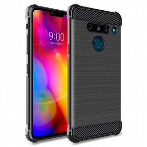 נרתיק סיליקון מדגם iMPACT VEGA מבית IMAK לטלפון סלולארי מדגם: LG G8 נרתיק סיליקון מדגם iMPACT VEGA מבית IMAK לטלפון סלולארי מדגם: LG G8