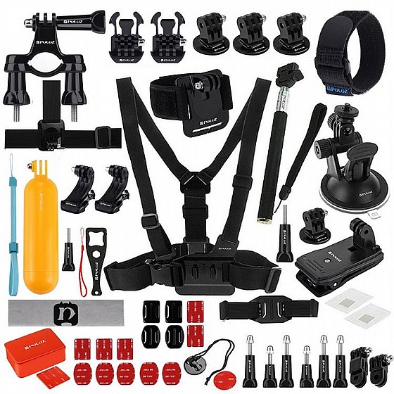 ���� ������� 53 � 1 ���� Combo Kits PKT16 ���� PULUZ ������ ������� GoPro
