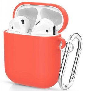 נרתיק סיליקון מדגם Hook Silicone Case מבית LaTera לאוזניות AirPods (צבע אדום) נרתיק סיליקון מדגם Hook Silicone Case מבית LaTera לאוזניות AirPods (צבע אדום)