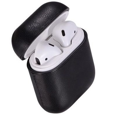 ����� ��� ���� Litchi Skin Leather Case ���� LaTera �������� AirPods (��� ����)