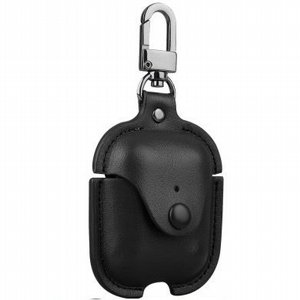 נרתיק עור מדגם Skin Hook Leather Case מבית LaTera לאוזניות AirPods (צבע שחור) נרתיק עור מדגם Skin Hook Leather Case מבית LaTera לאוזניות AirPods (צבע שחור)