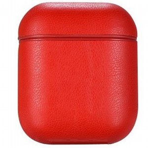 נרתיק עור מדגם Litchi Leather Case מבית LaTera לאוזניות AirPods (צבע אדום) נרתיק עור מדגם Litchi Leather Case מבית LaTera לאוזניות AirPods (צבע אדום)