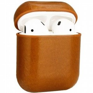 נרתיק עור מדגם Wax Surface Genuine Leather Case מבית LaTera לאוזניות AirPods (צבע חום) נרתיק עור מדגם Wax Surface Genuine Leather Case מבית LaTera לאוזניות AirPods (צבע חום)