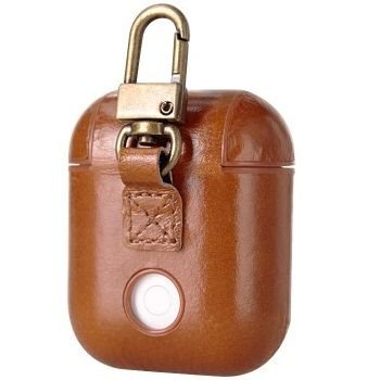 ����� ��� ���� Wax Surface Hook Leather Case ���� LaTera �������� AirPods (��� ���)