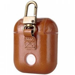 ����� ��� ���� Wax Surface Hook Leather Case ���� LaTera �������� AirPods (��� ���)