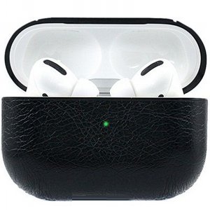 נרתיק עור מדגם Litchi Skin Leather Case מבית LaTera לאוזניות AirPods Pro (צבע שחור) נרתיק עור מדגם Litchi Skin Leather Case מבית LaTera לאוזניות AirPods Pro (צבע שחור)