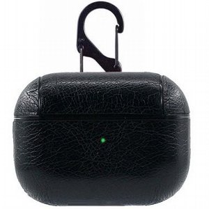 נרתיק עור מדגם Wax Surface Hook Leather Case מבית LaTera לאוזניות AirPods Pro (צבע שחור) נרתיק עור מדגם Wax Surface Hook Leather Case מבית LaTera לאוזניות AirPods Pro (צבע שחור)